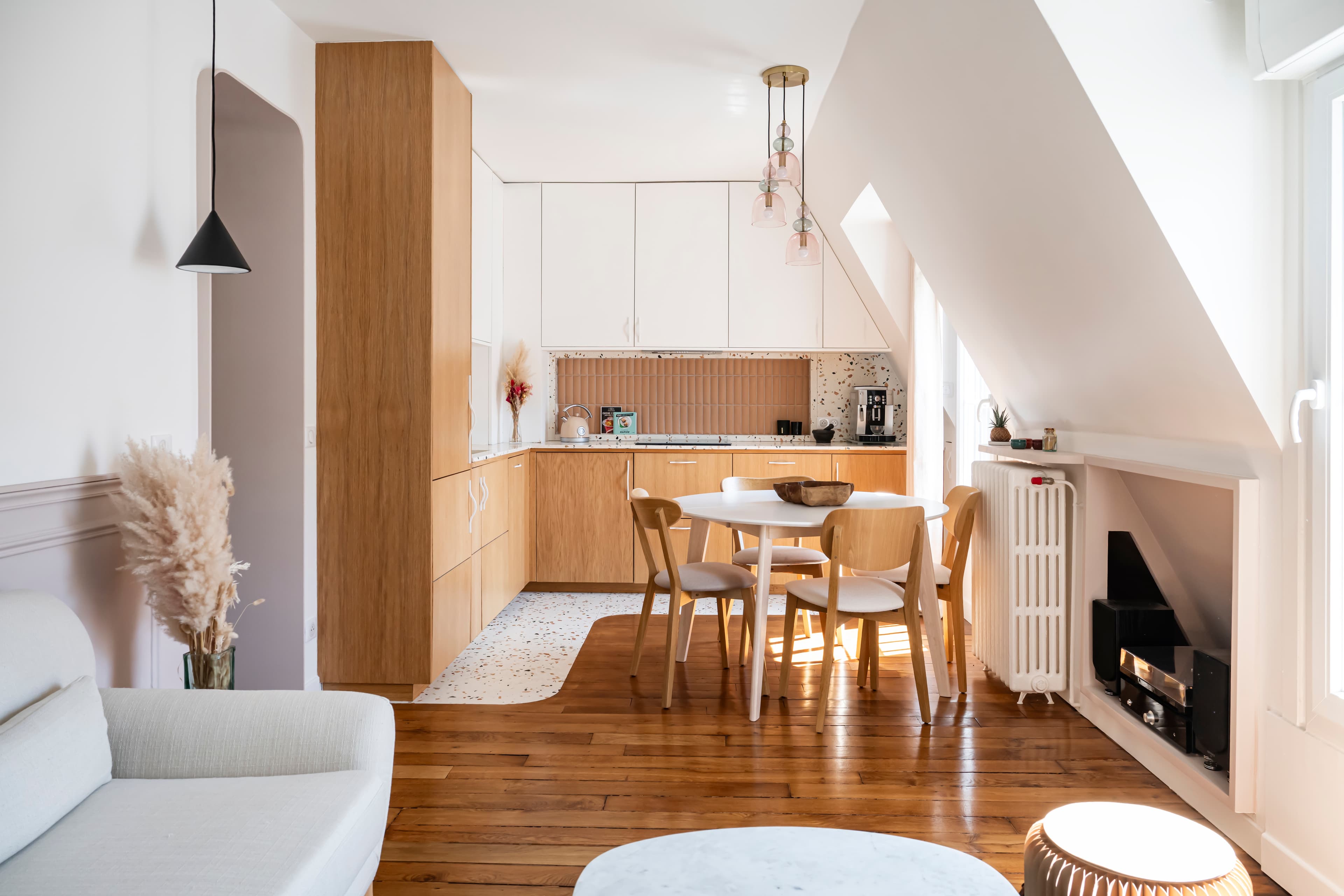 Réalisation BERTHIER, 55 m² Paris 17 — vue intérieure