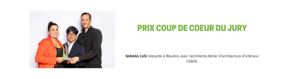 Concours organisé par la CCI des hauts de seine : 1er prix du jury — remise de prix