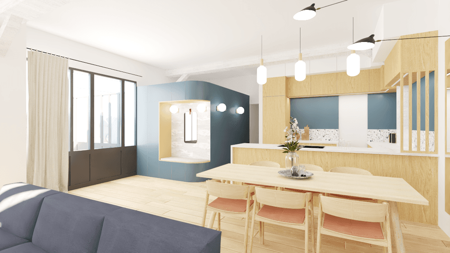 Réalisation AMELOT — 120 m² Paris 3
